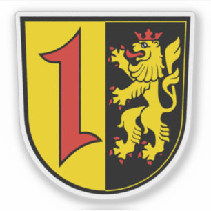 Wappen von Mannheim, Deutschland Aufkleber