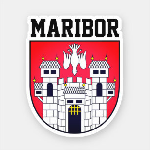 Wappen von Maribor - SLOWENIEN Aufkleber
