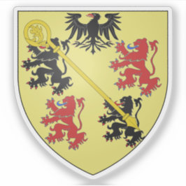 Wappen von Maubeuge, Nord, Hauts-de-France Aufkleber
