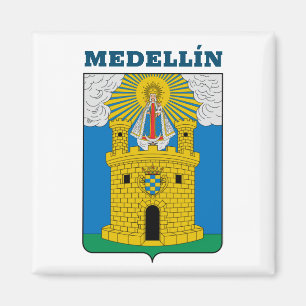 Wappen von Medellín, Kolumbien-Magnet Magnet