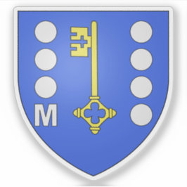 Wappen von Miramas, Bouches-du-Rhône Aufkleber