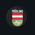 Wappen von Mödling, ÖSTERREICH Magnet<br><div class="desc">Mödling ist die Hauptstadt des gleichnamigen österreichischen Bezirks,  ca. 14 km südlich von Wien.</div>