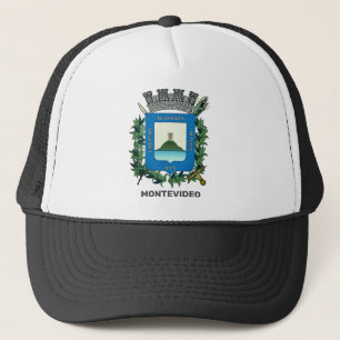 Wappen von Montevideo, Uruguay Truckerkappe