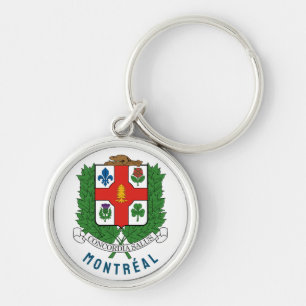 Wappen von Montreal, KANADA Schlüsselanhänger