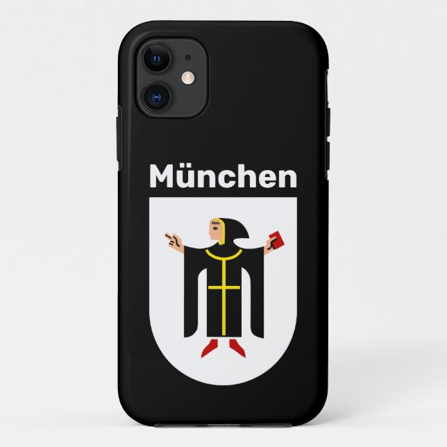Wappen von München Case-Mate iPhone Hülle (Rückseite)