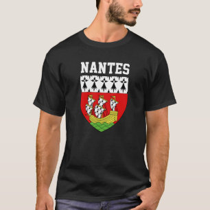 Wappen von Nantes, Frankreich T-Shirt