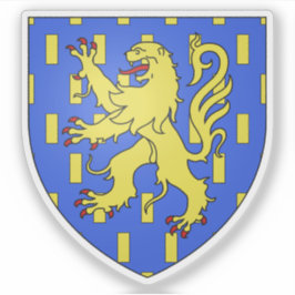 Wappen von Nevers, Nièvre Aufkleber