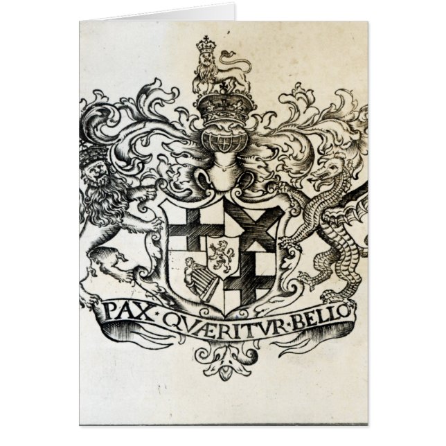 Wappen von Oliver Cromwell (Vorne)
