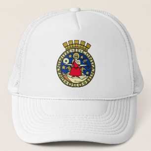 Wappen von Oslo, Norwegen Truckerkappe
