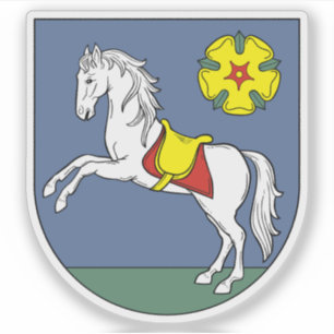 Wappen von Ostrava, Tschechische Republik Aufkleber