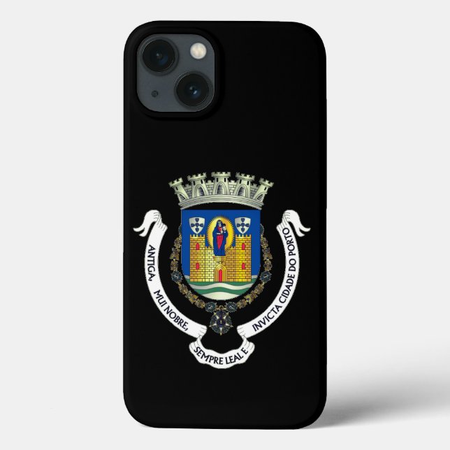 Wappen von Porto, PORTUGAL Case-Mate iPhone Hülle (Rückseite)