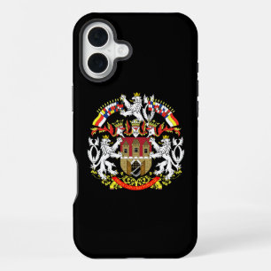 Wappen von Prag iPhone 16 Plus Hülle