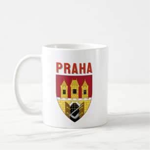 Wappen von Prag, Tschechische Republik Kaffeetasse