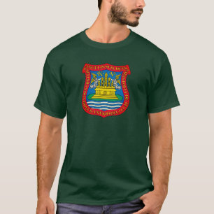 Wappen von Puebla de los Ángeles, Mexiko T-Shirt