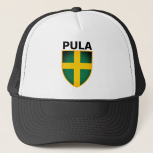 Wappen von Pula (Istrien), Kroatien Truckerkappe