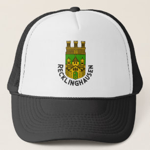 Wappen von Recklinghausen, Deutschland Truckerkappe