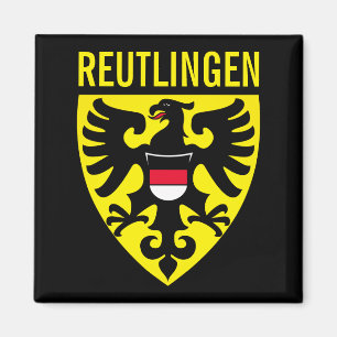 Wappen von Reutlingen, Deutschland Magnet