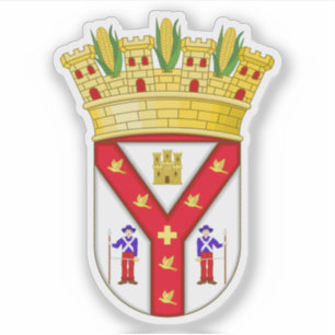 Wappen von Rojas partido, Argentinien Aufkleber