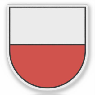 Wappen von Rottenburg am Neckar, Deutschland Aufkleber