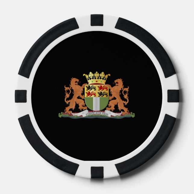 Wappen von Rotterdam Pokerchips (Vorderseite)