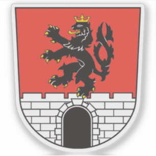 Wappen von Rožnov pod Radhoštěm, Tschechien Aufkleber