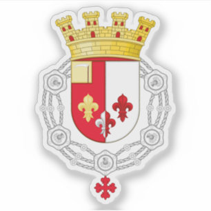 Wappen von San Antonio de Areco, Argentinien Aufkleber