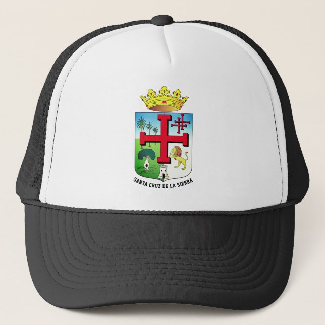 Wappen von Santa Cruz de la Sierra (Bolivien) Truckerkappe (Vorderseite)