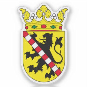 Wappen von Schiedam, Niederlande Aufkleber