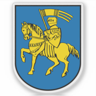 Wappen von Schwerin, Deutschland Aufkleber