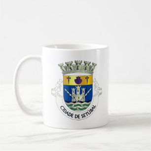 Wappen von Setúbal, PORTUGAL Kaffeetasse