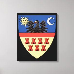 Wappen von Siebenbürgen Leinwanddruck