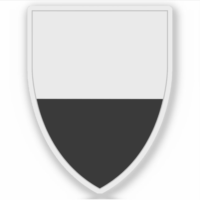 Wappen von Siena, Italien Aufkleber (Vorderseite)