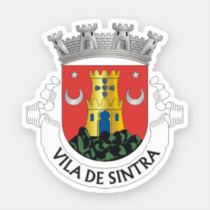 Wappen von Sintra, Portugal Aufkleber