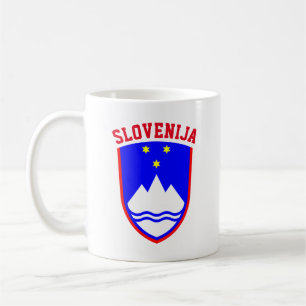 Wappen von SLOWENIEN Kaffeetasse