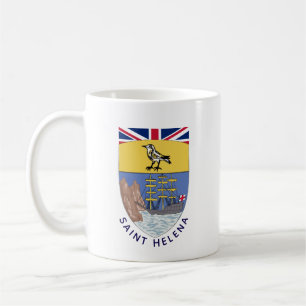 Wappen von St. Helena Kaffeetasse