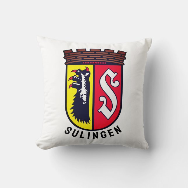 Wappen von Sulingen, Deutschland Kissen (Vorderseite)