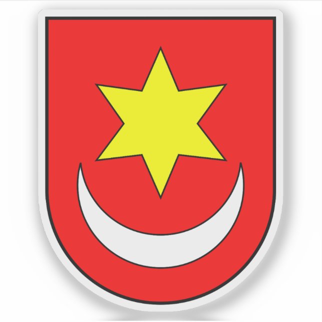 Wappen von Sveti Ivan Zelina, Kroatien Aufkleber (Vorderseite)