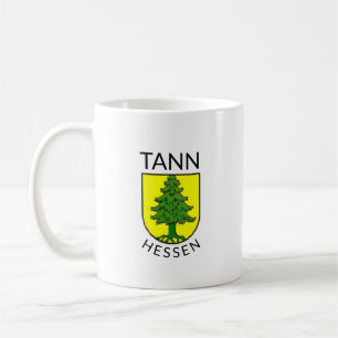 Wappen von Tann, Hessen (Deutschland) Kaffeetasse