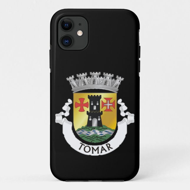Wappen von Tomar, Portugal Case-Mate iPhone Hülle (Rückseite)