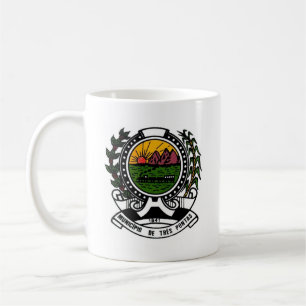 Wappen von Três Pontas, Minas Gerais Kaffeetasse