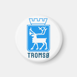 Wappen von Tromsø, NORWEGEN Magnet