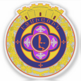 Wappen von VagharShapat, Republik Armenien Aufkleber