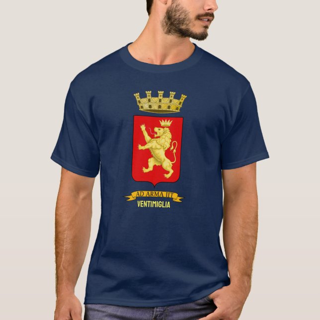 Wappen von Ventimiglia T-Shirt (Vorderseite)
