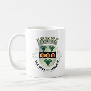 Wappen von Vila Nova de Famalicão, Portugal C Kaffeetasse