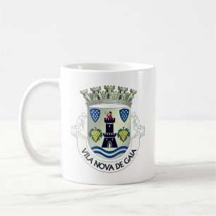 Wappen von Vila Nova de Gaia, Portugal Kaffeetasse