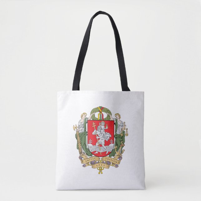 Wappen von Vilnius, Litauen Tote Beutel (Vorderseite)