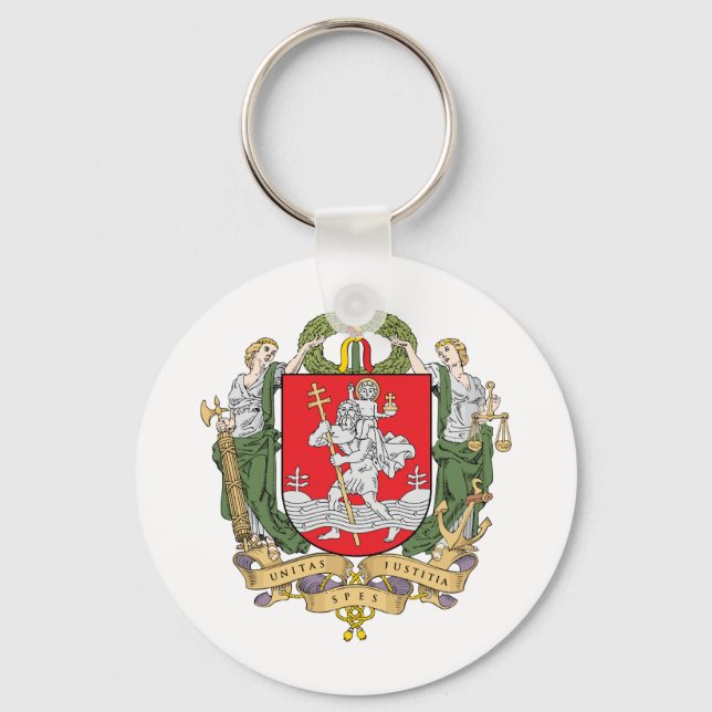Wappen von Vilnius, Schlüsselanhänger Litauen (Vorderseite)