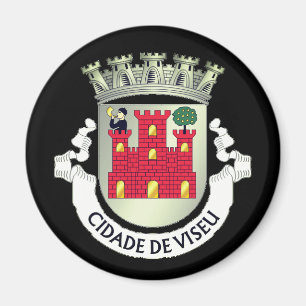 Wappen von Viseu, PORTUGAL Magnet
