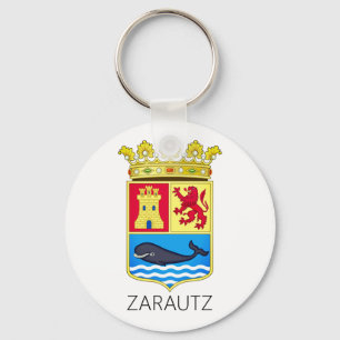 Wappen von Zarautz - Schlüsselanhänger Gipuzkoa