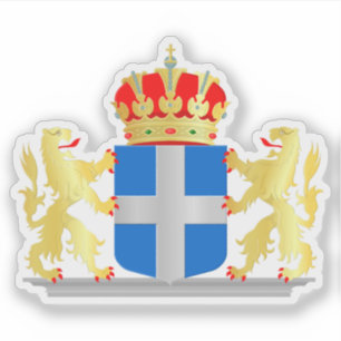 Wappen von Zwolle, Niederlande Aufkleber